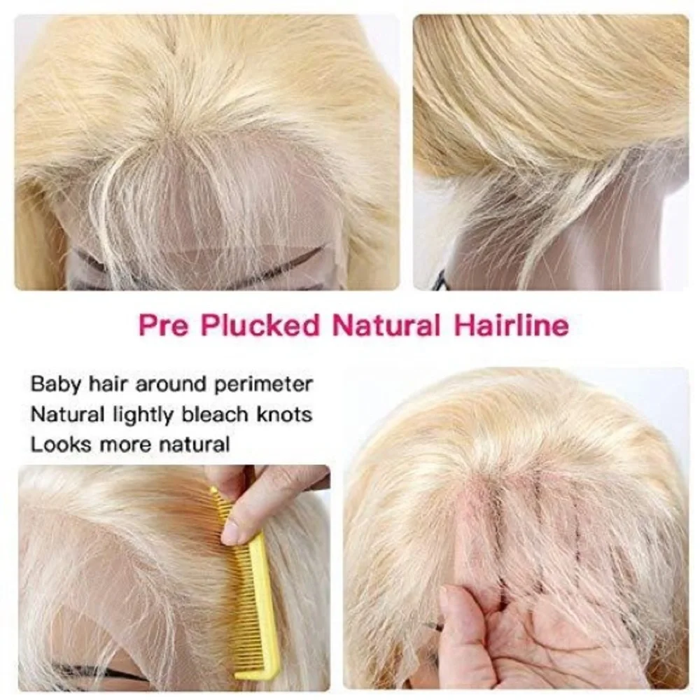 613 Blonde Body Wave Lace Frontal Wig
